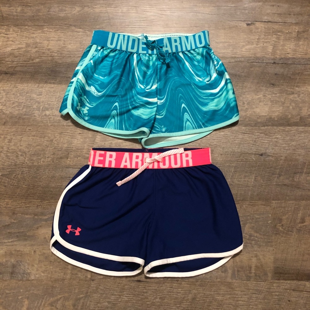 Under Armour Girls YMD Loose Fit Athletic Shorts